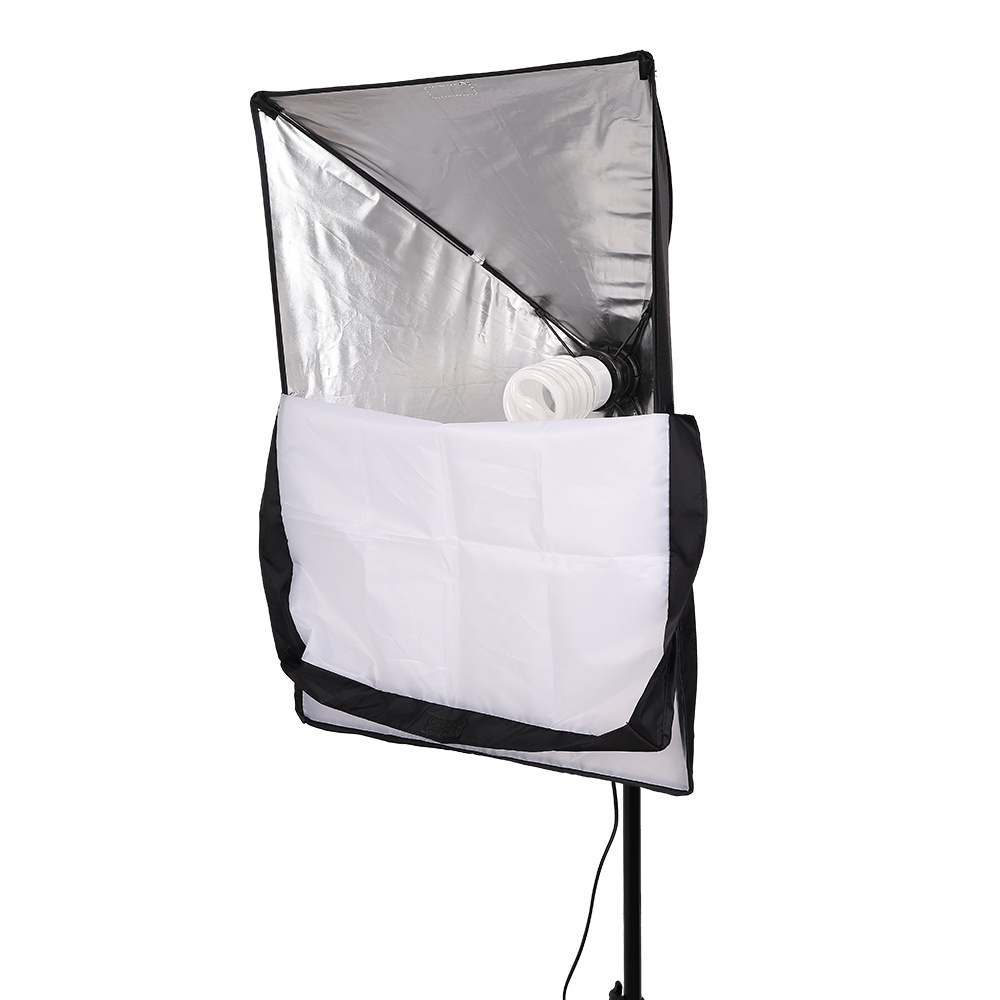 Photo studio soft box umbrella softbox continuous lighting kit for portrait product video photography