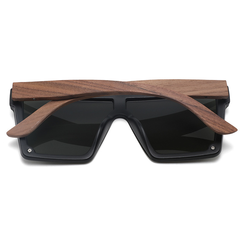 wholesale eyewear classic Hand polished unisex sunglasses 2023 new arrival wood sunglasses luxury