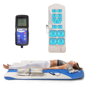 Electric Full Body Massage Mattress with Heat and vibration Full Back Massage bed