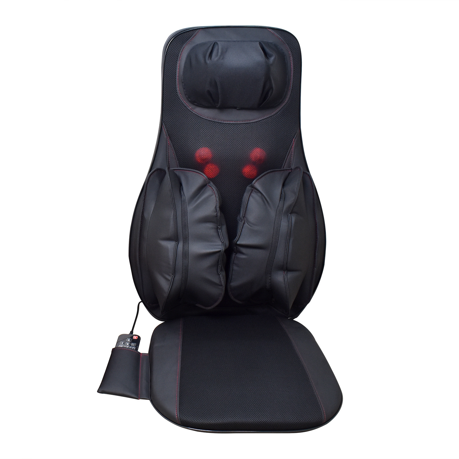 Comfortable Car Massage Chair Seat Cushion Vibration Massage Cushion For Back Pain