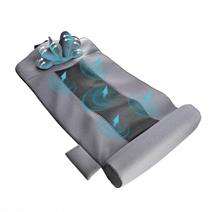 Airbag Vibration Full Body Heat Inflatable Function Bed Electric Topper Folding Massage Mattress With Kneading