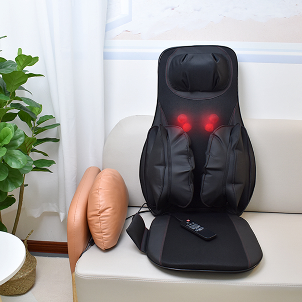 Comfortable Car Massage Chair Seat Cushion Vibration Massage Cushion For Back Pain