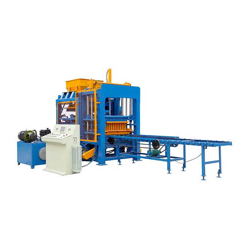 High Quality Qt4-15S Brick Making Machine Efficiently Produces Concrete Bricks