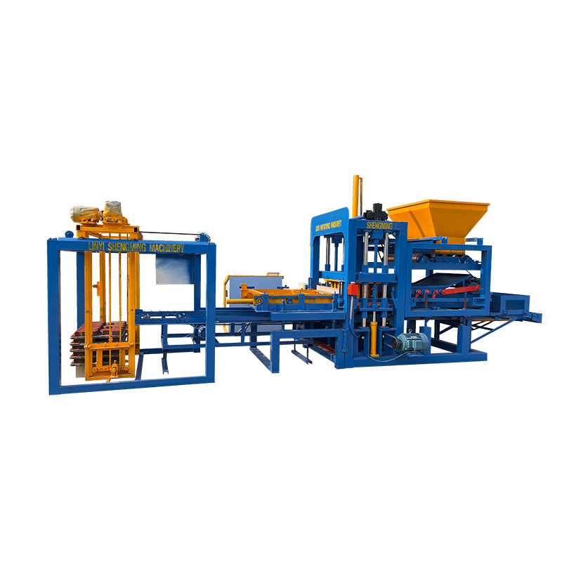 Qt4-15S Brick Making Machine Safe And Reliable Automatic Brick Making