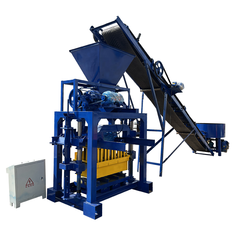 QT4-35 semi-automatic fly ash brick machine / concrete block making machine / hollow block maker