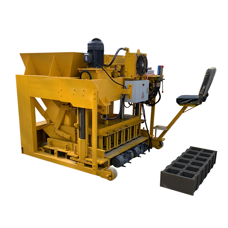 laying block paving machine