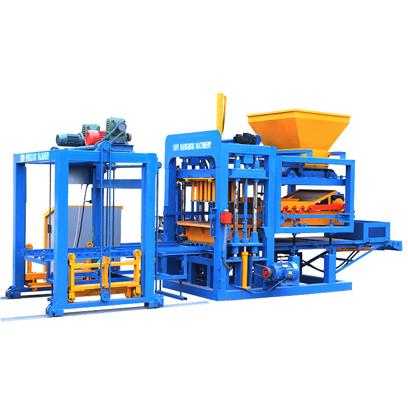 Hot QT4-15 Automatic Brick Machine Efficient Production