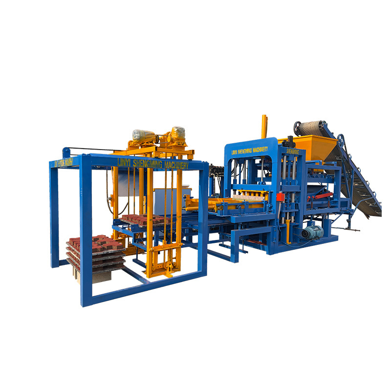 Qt4-15S Brick Making Machine Safe And Reliable Automatic Brick Making