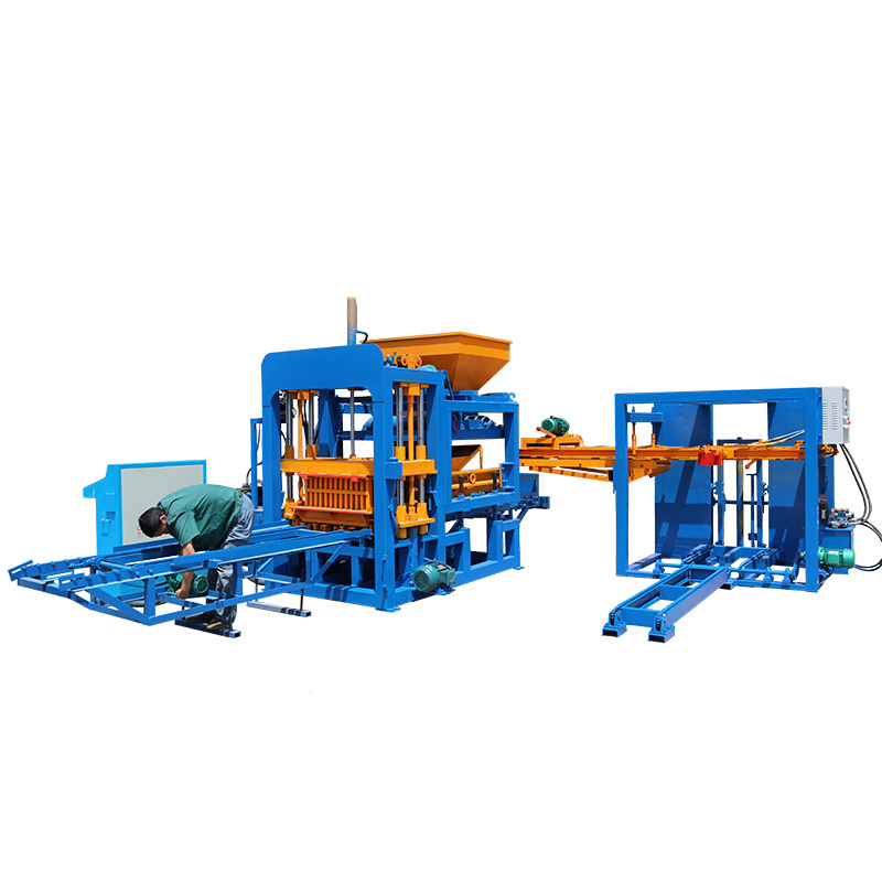 High Quality Qt4-15 Brick Making Machine Ensures The Quality Of Construction Projects