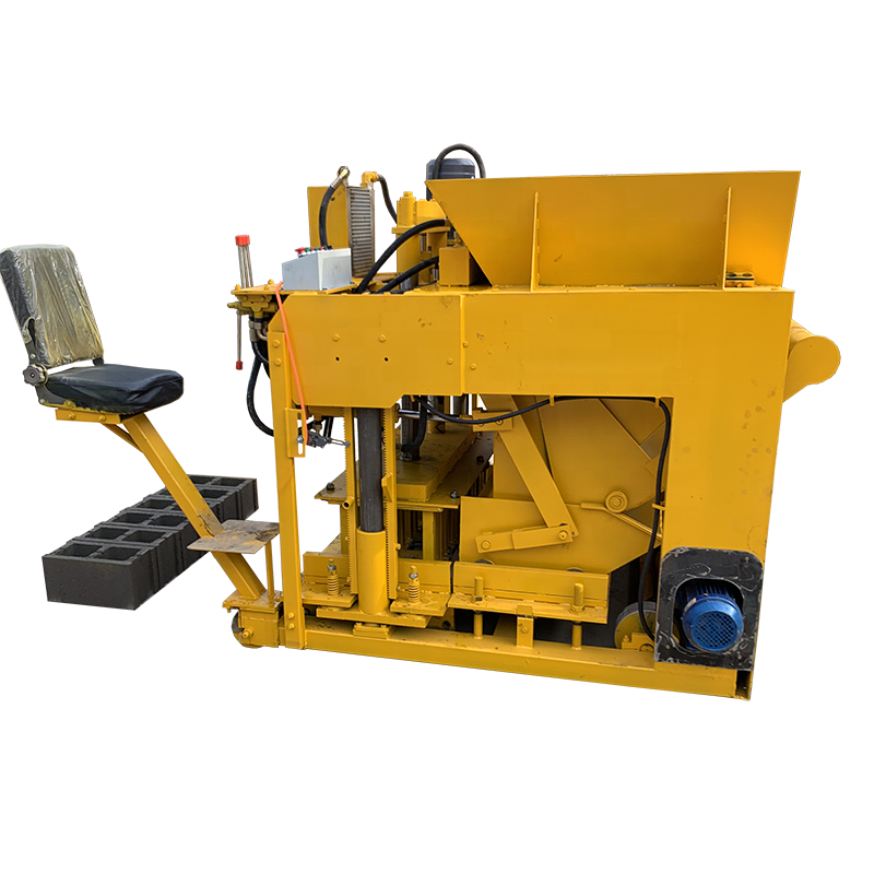 laying block paving machine