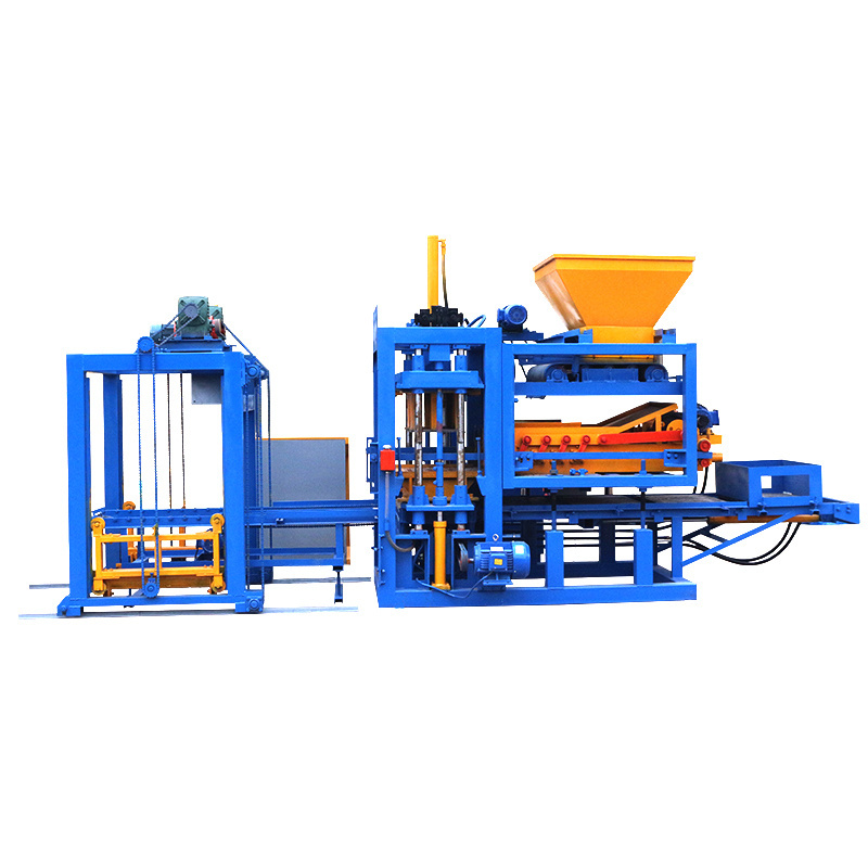 Hot QT4-15 Automatic Brick Machine Efficient Production