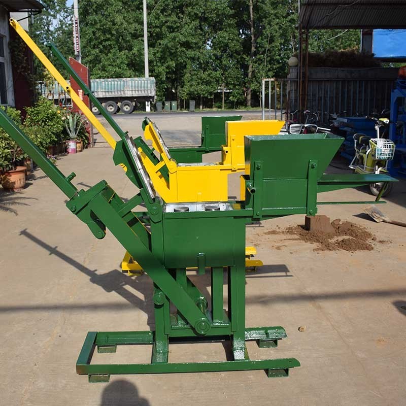 Professional manufacturer manual type clay brick moulding machine