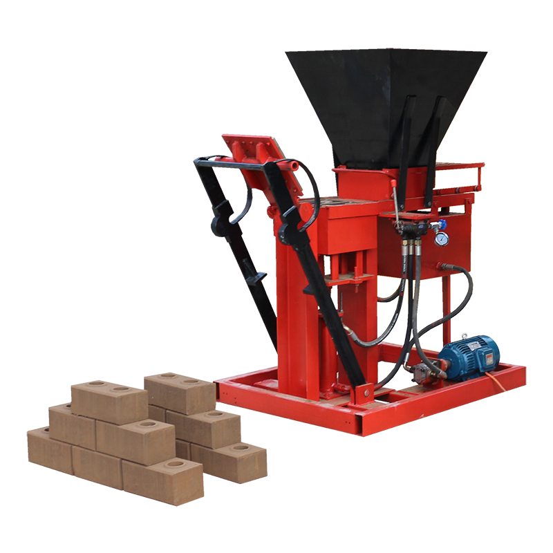 brick clay red interlocking soil block moulding machine solid brick making machine