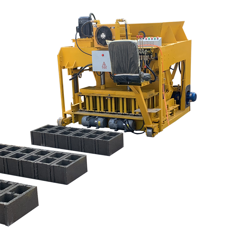 laying block paving machine