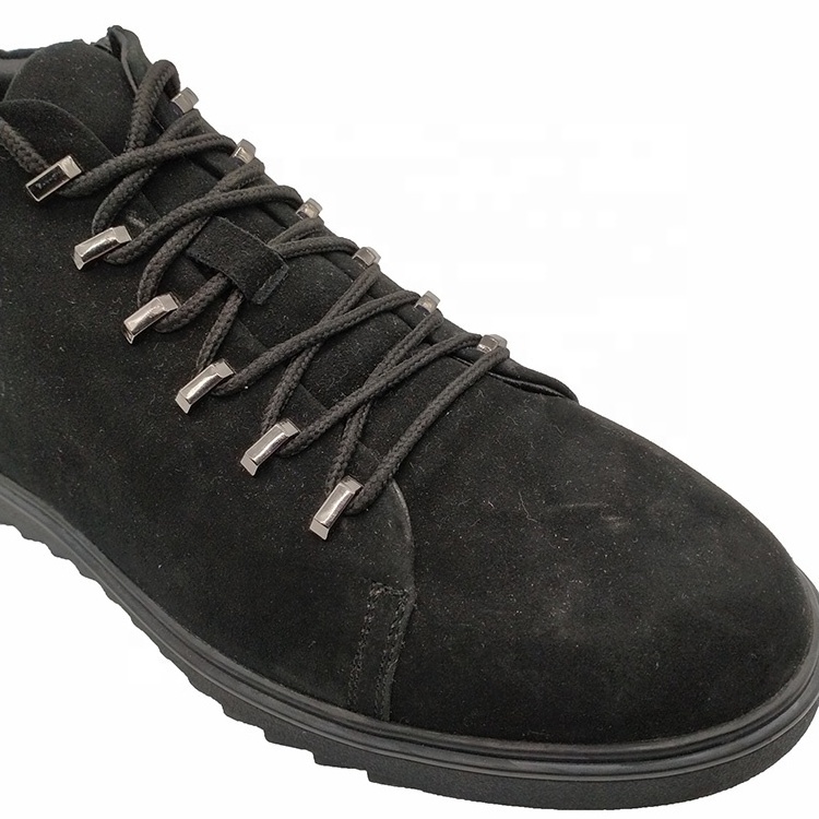 Lightweight outdoor snow suede winter safety boots for men