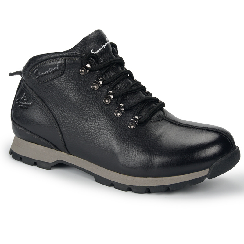 Italy Genuine Leather Work Steel Toe Safety Shoes Composite Toe Safety Boots Men Work Boots