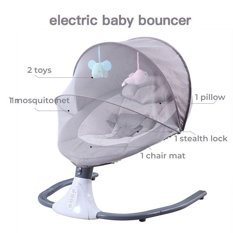 Indoor Furniture Side-to-Side Baby Sleeping Swing,Baby Bouncer Swing, Electric Swing For Babies