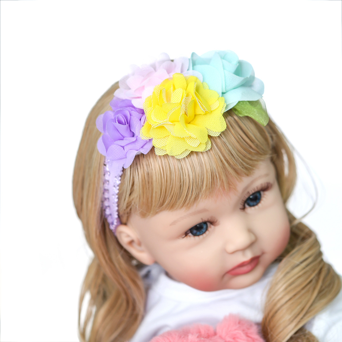 Reborn Dolls 60CM Baby Doll Toys Realistic Lifelike Newborn Girl Doll BeBe Reborn 24 Inch Soft Silicone