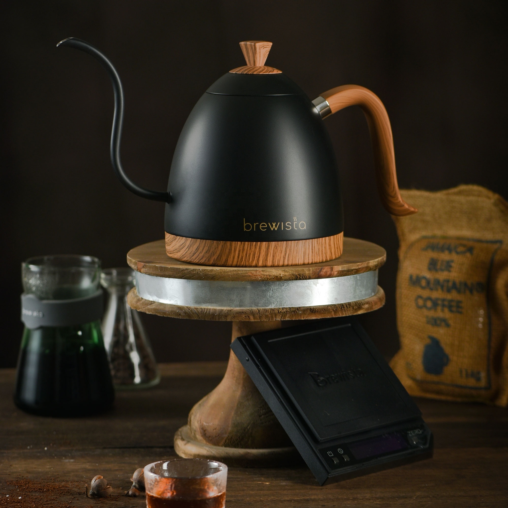 Brewista 600ml Artisan Variable Gooseneck Electric Kettle Coffee Kettle