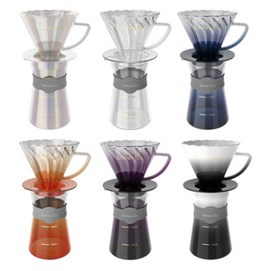 Brewista Colourful Hand-made Glass Coffee Set Coffee Server