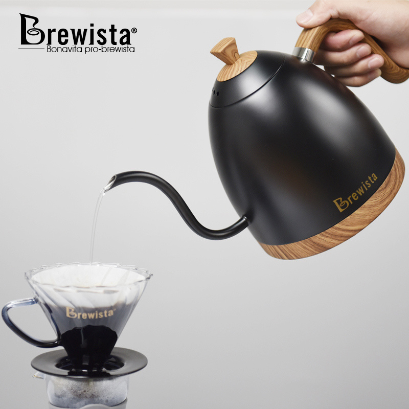 Brewista 600ml kettle electric new arrivals gooseneck metal pour over coffee kettle gooseneck kettle v 60