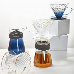 Brewista  Brand New And High Quality Coffee Dripper Hand Drip Coffee Filter Glass Coffee Dripper