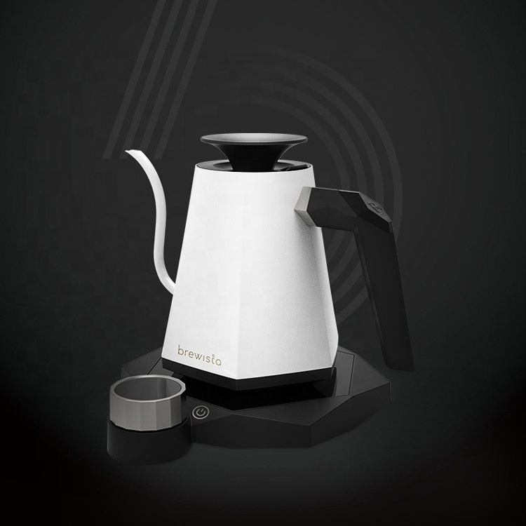 Brewista X Series Gooseneck Variable  Stainless Steel Kettle 0.8L Double wall Temperature Setting Coffee Drip Kettle