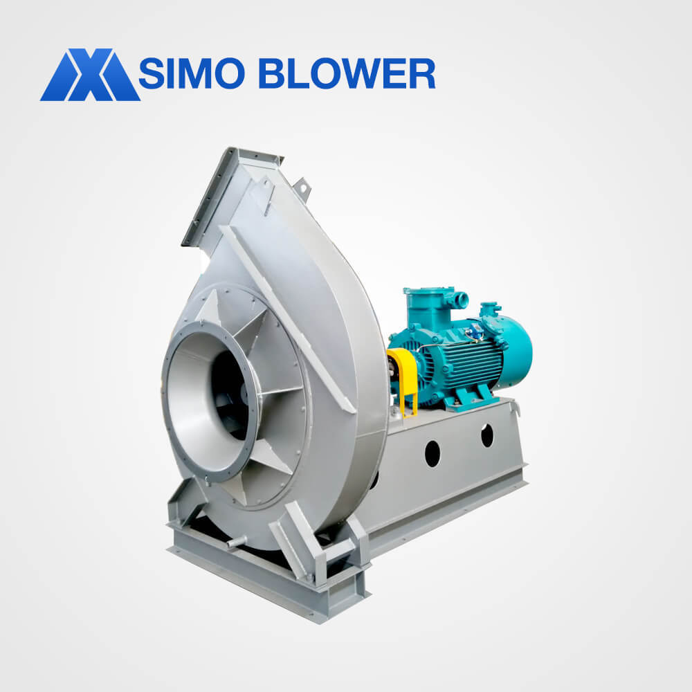 75kw Boiler Fd Centrifugal Fan With Backward Curved Impeller