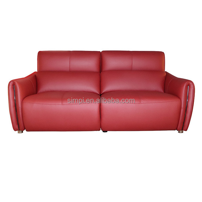 Wholesale Fabric Red Electric Recliner Sofa  2 Seat Love Seat Couch Sofa Sectional Living Room Furniture