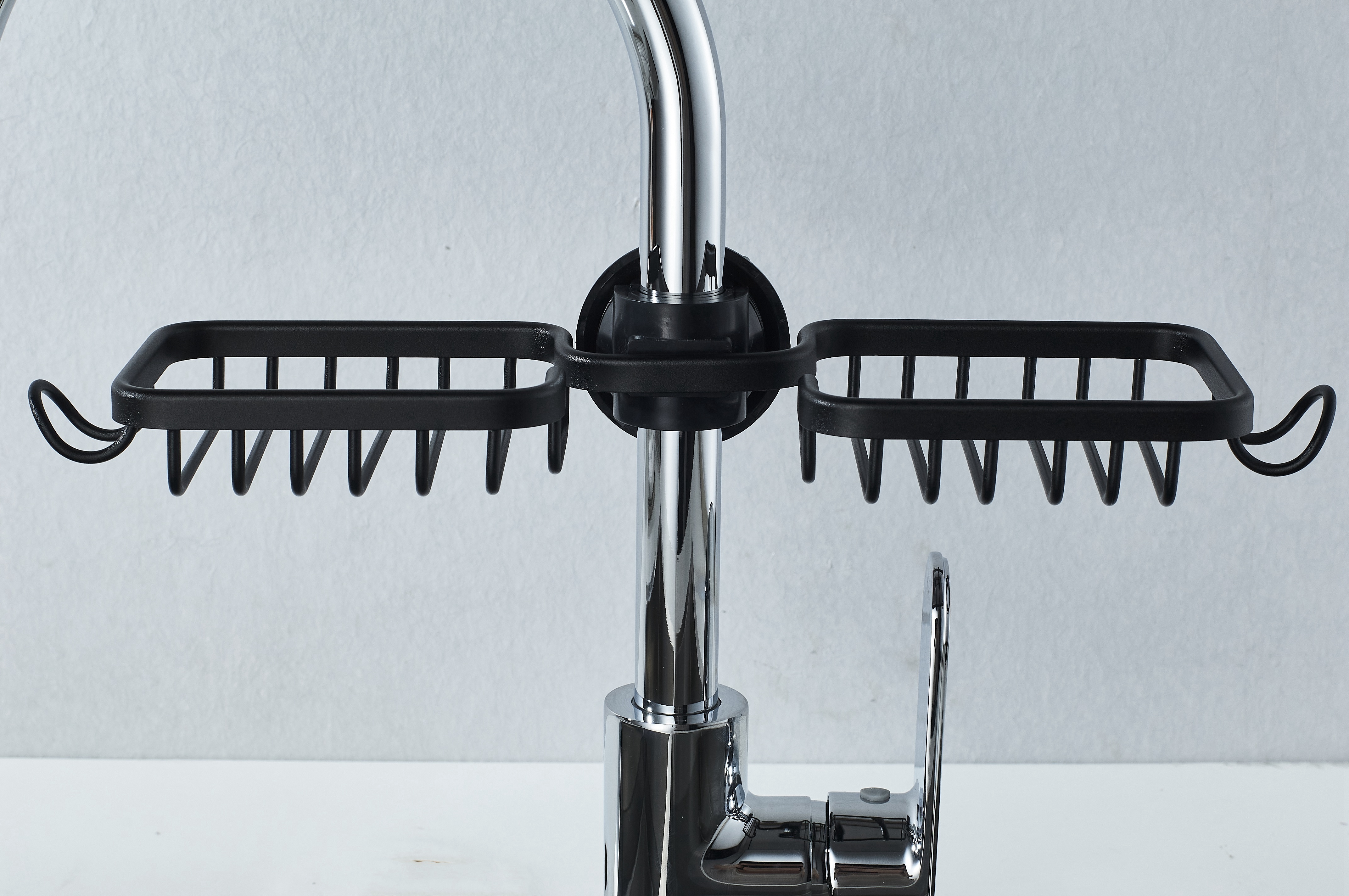 Multi-functional stainless steel faucet storage rack kitchen storage rack sponge drainage rack sponge holder