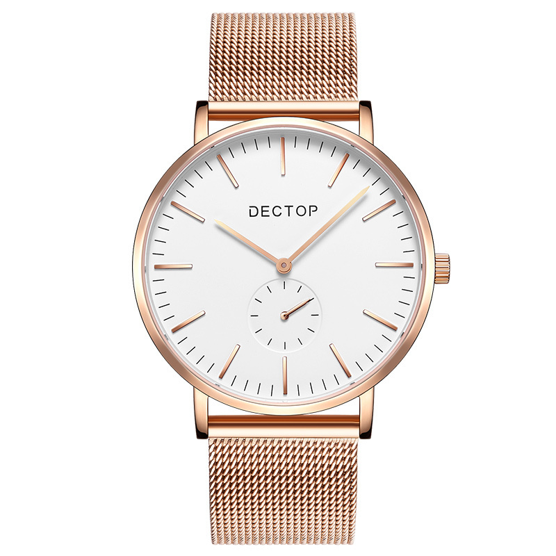 high quality luxury charm existing wholesale online watch for man casual brand DECTOP DG002 made in prc