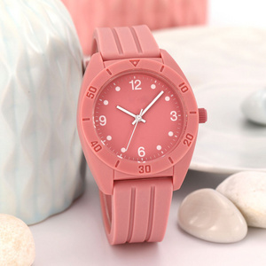 BOMAXE Custom Colorful Woman Watch Top Wholesale Fist Silicon Wrist Plastic Watch Manufacture From China