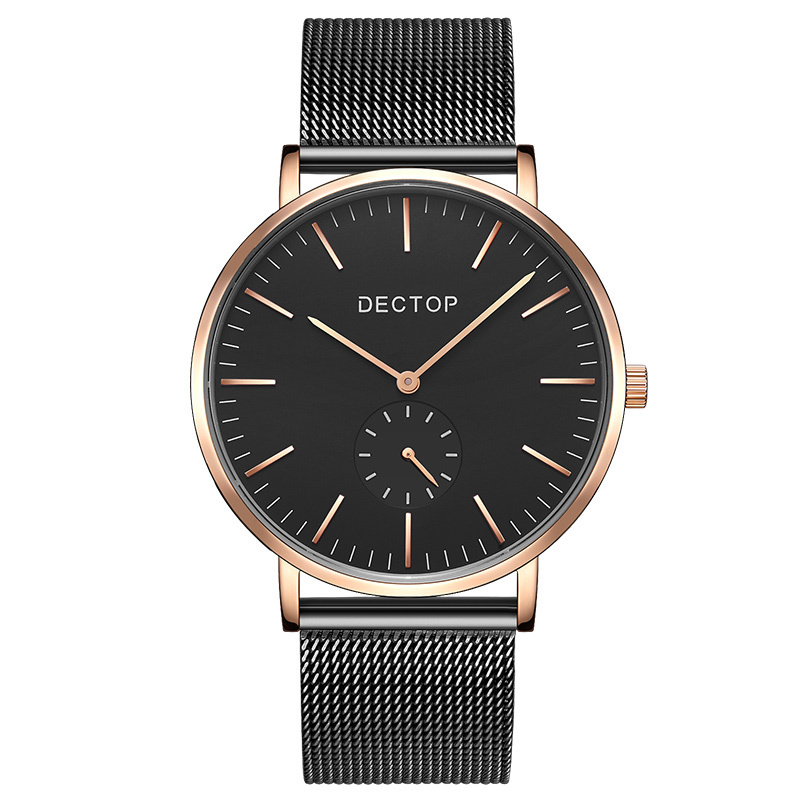 high quality luxury charm existing wholesale online watch for man casual brand DECTOP DG002 made in prc