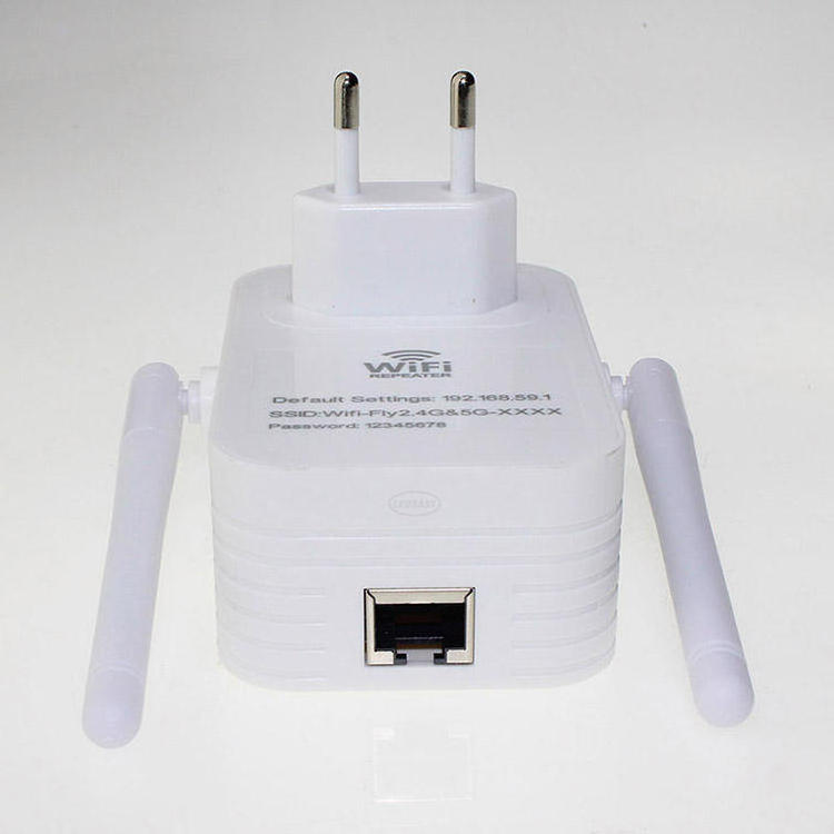 Factory Direct Cheap 2.4G & 5G Signal WIFI extender 1200M wireless dual frequency amplifier wps wifi repeater