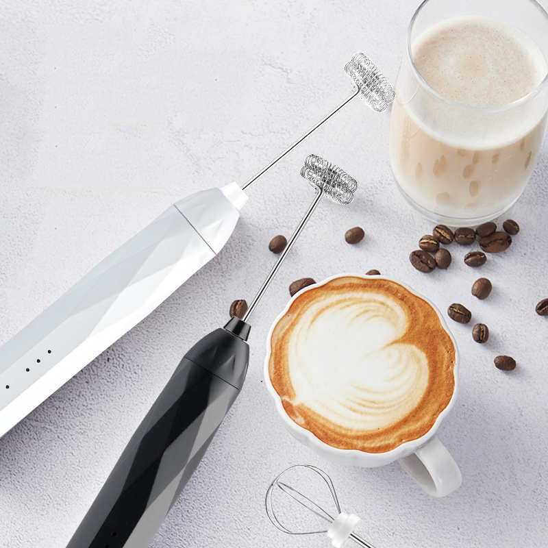 Custom Color Handheld Milk Frother Electric Hand Foamer Blender For Drink Mixer Coffee Mini Milk Whisk Frother