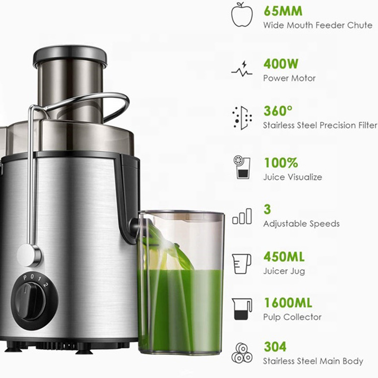 Hot Selling 2021 Commercial Multifunction Juice Extractor Orange Lemon Juicer Mixer Grinder Fruit Blender Machine for Kitchen Ce