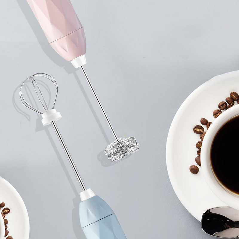 Custom Color Handheld Milk Frother Electric Hand Foamer Blender For Drink Mixer Coffee Mini Milk Whisk Frother