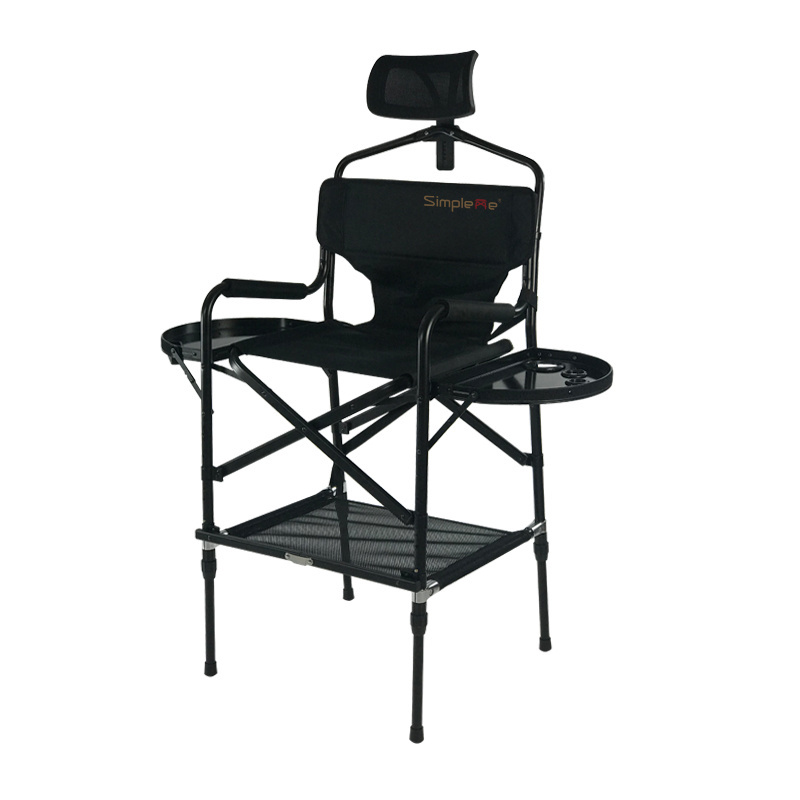 Onwaysports  Lightweight Aluminum Portable Folding Tall Director Adjustable beach chairs With Headrest