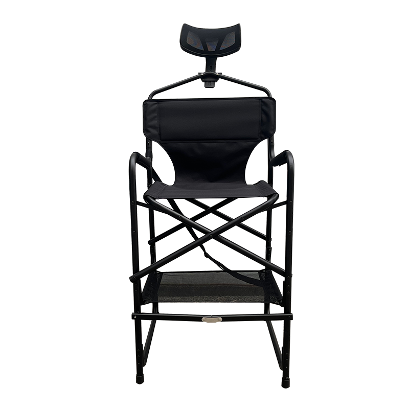 Metal Foldable Portable Upgraded Tall Director Professional Heavy Duty Makeup Artist Chairs Beach chair