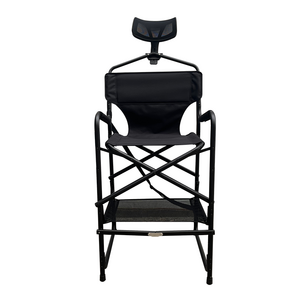 Metal Foldable Portable Upgraded Tall Director Professional Heavy Duty Makeup Artist Chairs Beach chair