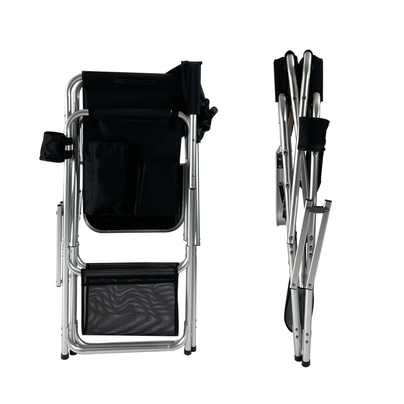 Telescopic Portable Foldable Aluminum Comfortable Artist Adjustable High Sitting Makeup Studio Chairs For Professionals