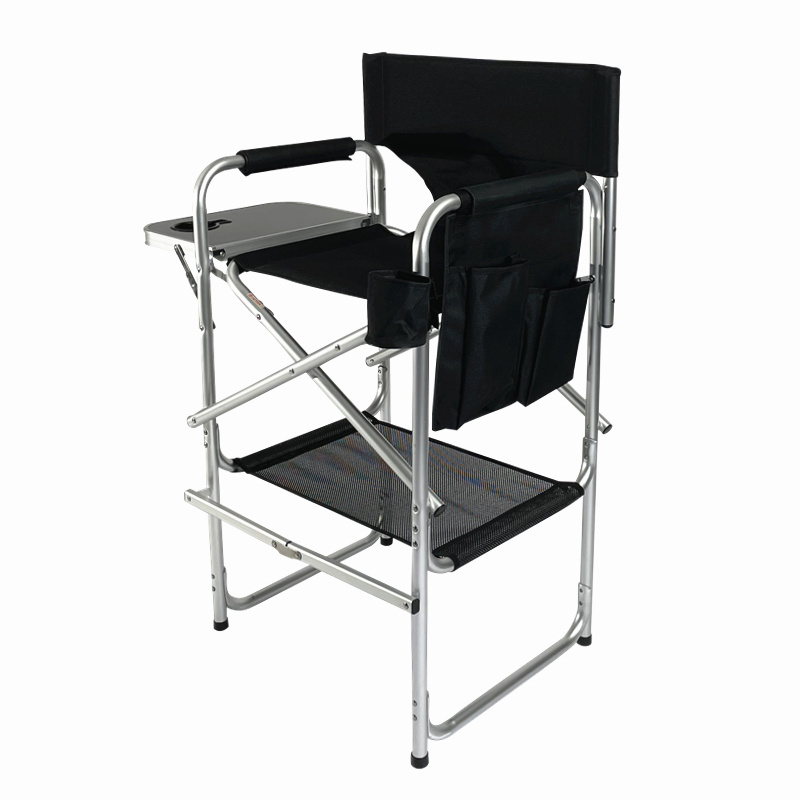 Onwaysport Make up chair aluminum folding tall director chair for makeup artists