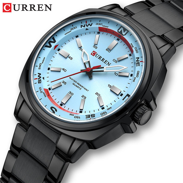 CURREN Classic Men Watch Steel strap Watches men wrist luxury Fashion Waterproof Sport Watches for Men Minimalist Wristwatches