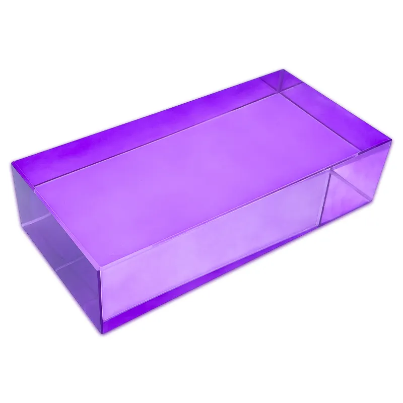 200x100x50mm Glass Bricks Have Established Themselves As The Must-Have Of The Retail And Residential Scene Crystal Glass Brick