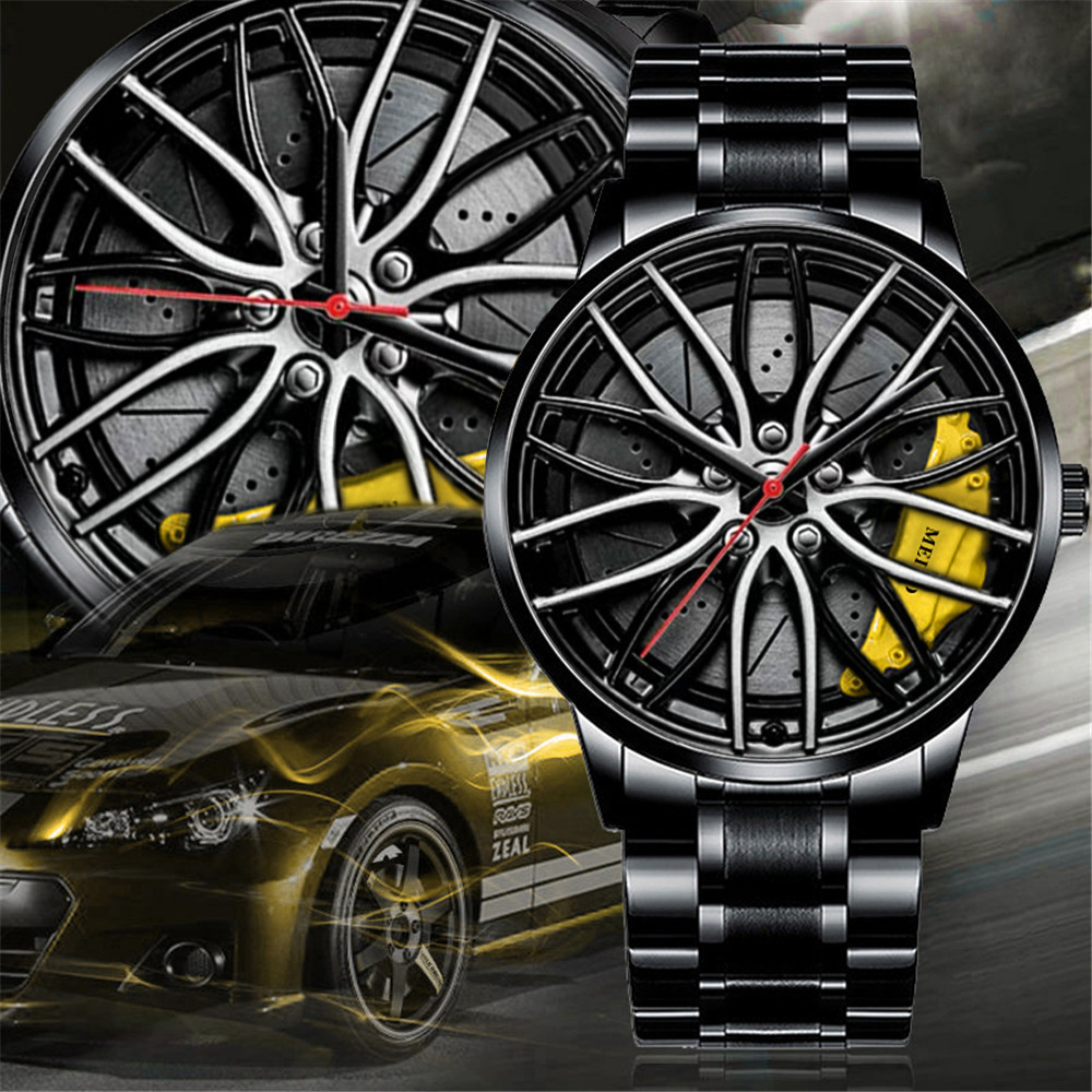 New Car Hub Wheel Watch For Men Quartz Watches Sports Waterproof Car Classic Luxury Watch Men reloj mujer wristwatches Reloj