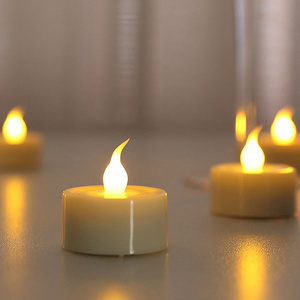 Electric Tealight Candles with Timer and Remote Control Artificial Flameless Led Light Candles