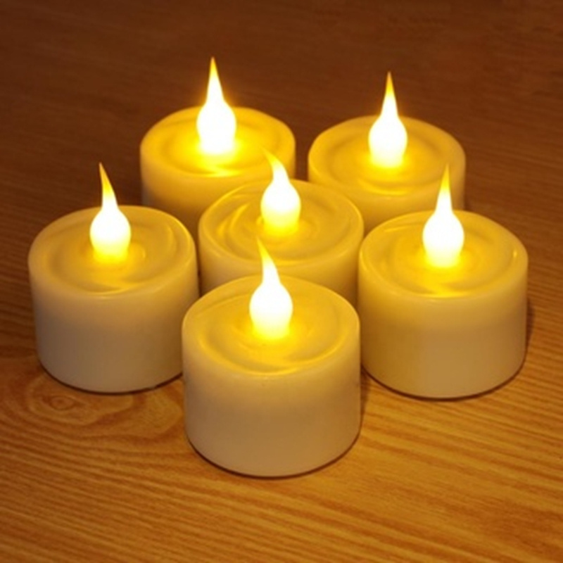 Light UP USB Rechargeable 3D Moving Wick Led Candles