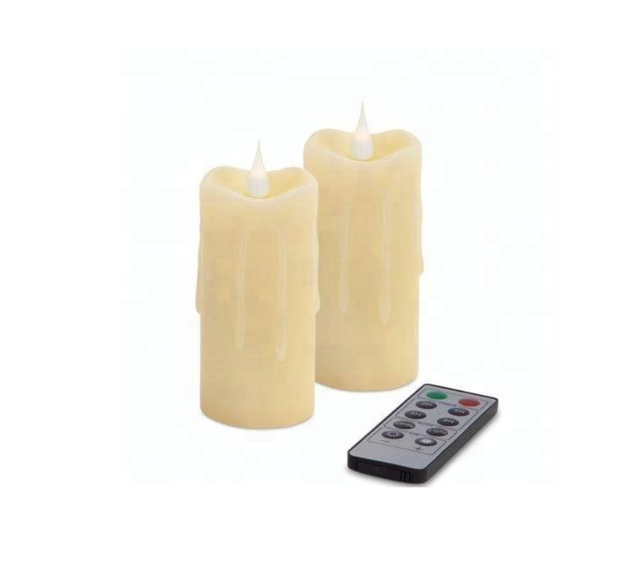 Wholesale scented candles diwali diya holiday candles voltive light led candle with flameless flame and timer function  2*6''H