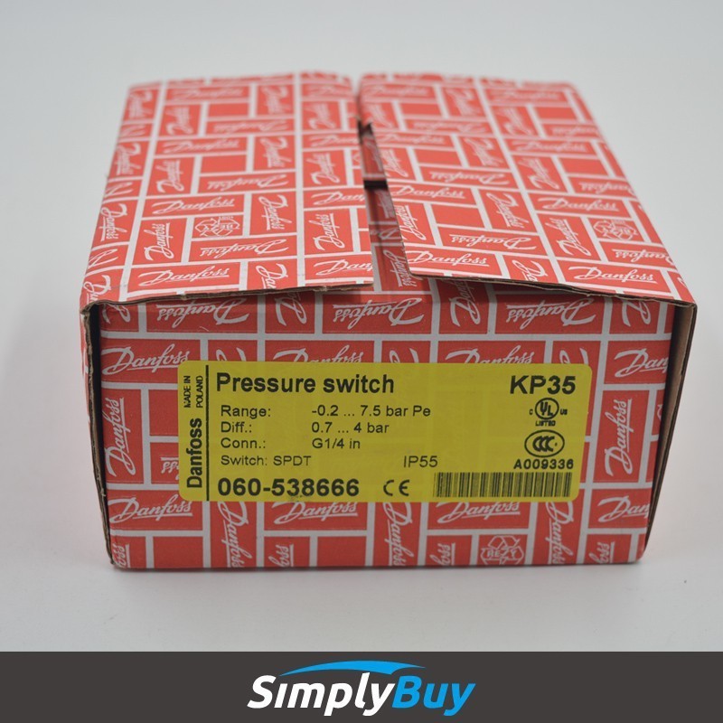 Original Danfoss Pressure Switch Supplier   Pressure switch  KP35  060-538666