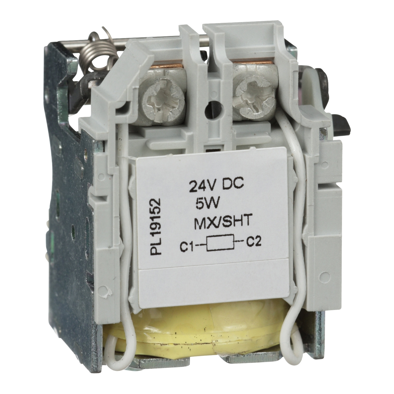 Circuit breaker accessory PowerPacT Shunt Trip (MX) and Undervoltage Trip (MN)  S29385 S29386 S29387 S29388 S29389 S29390